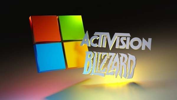 Windows logo with the text Activision Blizzard